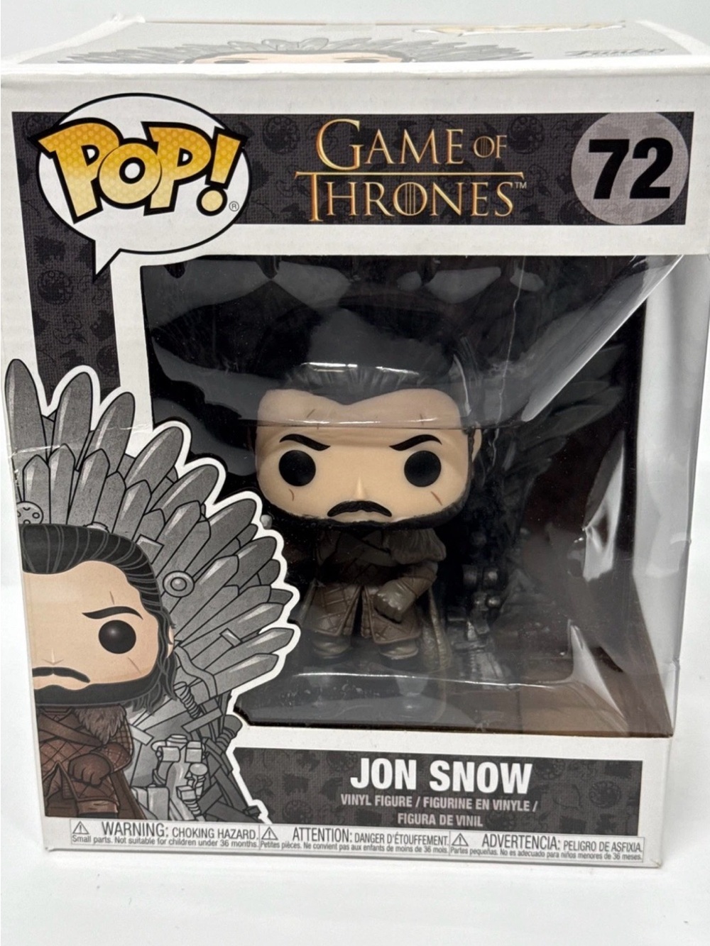 Funko Jon Snow Pop! Vinyl Figure - Black, Brown, Gray